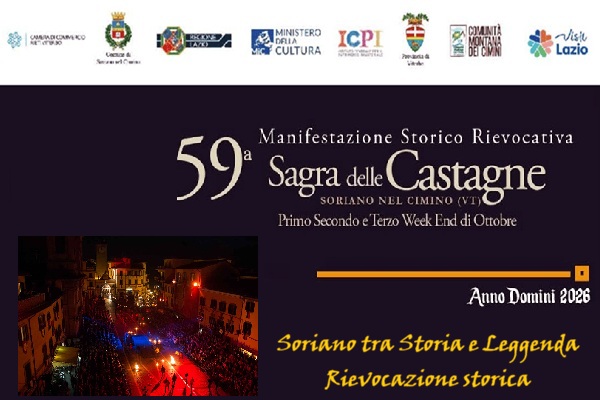 Soriano tra Storia e Leggenda Rievocazione storica - Sagra delle Castagne 2026