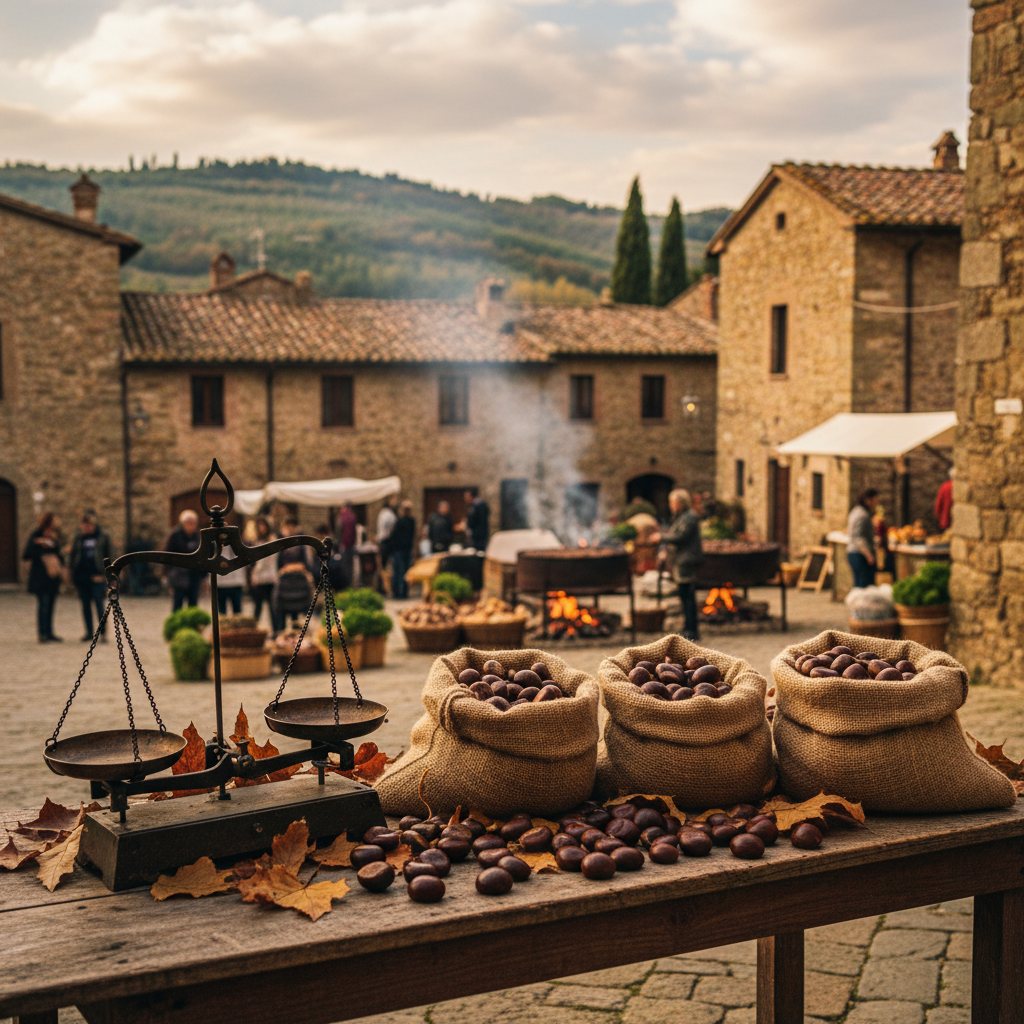 Immagine di copertina per «La sagra della castagna e della nocciola di Avella» a Tuscania — Tuscia viterbese