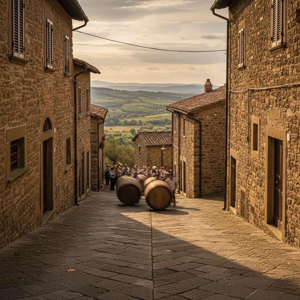 Immagine di copertina per «Palio delle Botti» a Canepina — Tuscia viterbese