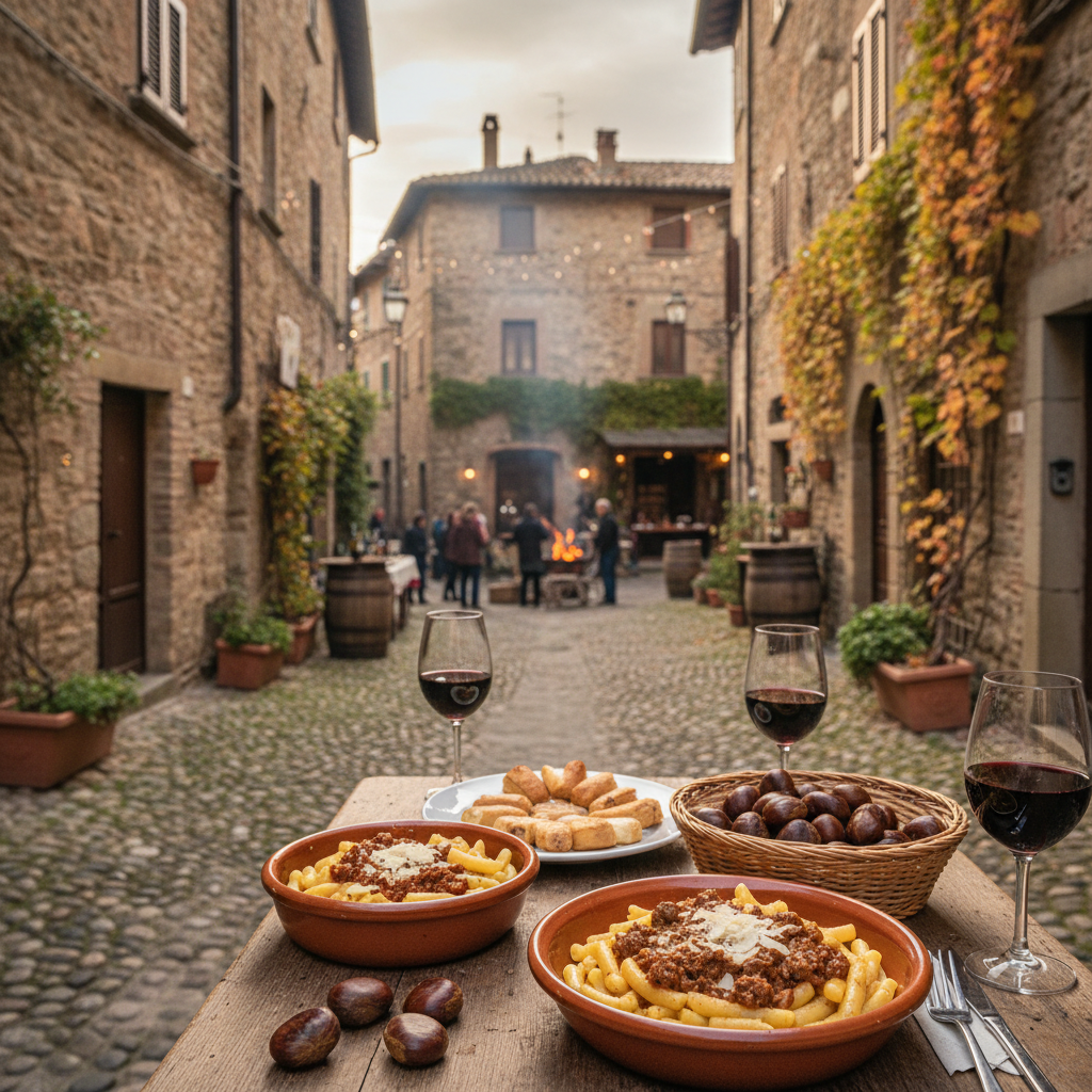Immagine di copertina per «Feste della Castagna di Canepina e Vallerano - Primo weekend» a Canepina — Tuscia viterbese