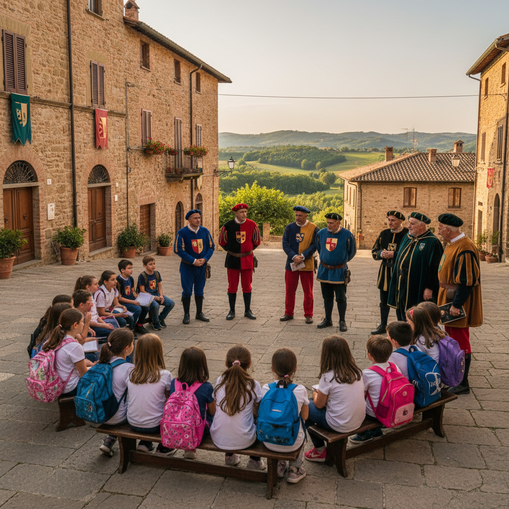 Immagine di copertina per «Le scuole incontrano le contrade» a Soriano nel Cimino — Tuscia viterbese