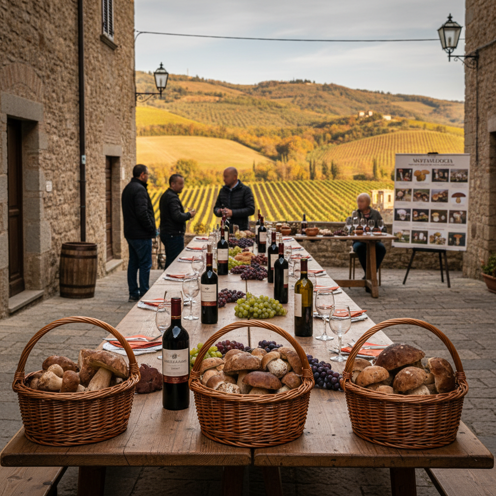Immagine di copertina per «Sagra di San Martino Funghi e Vino» a Castiglione in Teverina — Tuscia viterbese