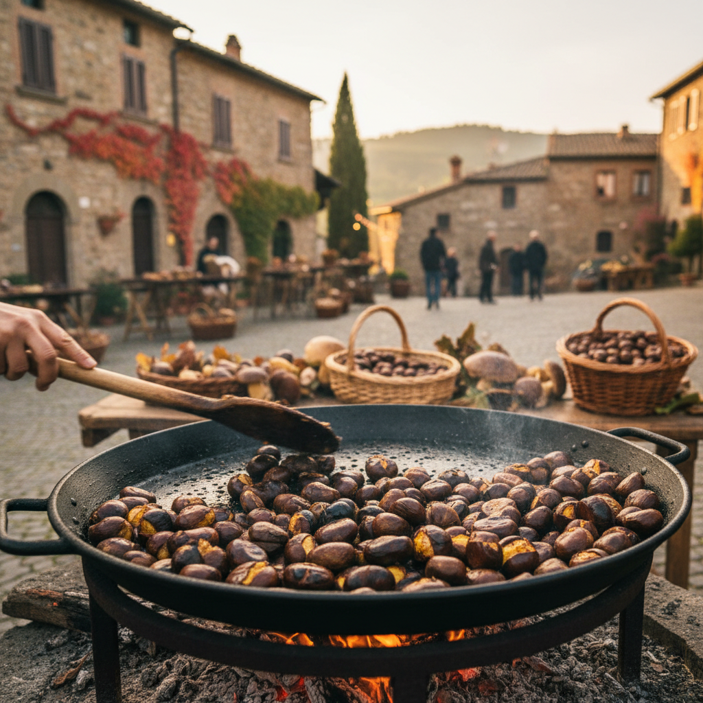 Immagine di copertina per «Sagra della Castagna e della Caldarrosta» a Viterbo — Tuscia viterbese
