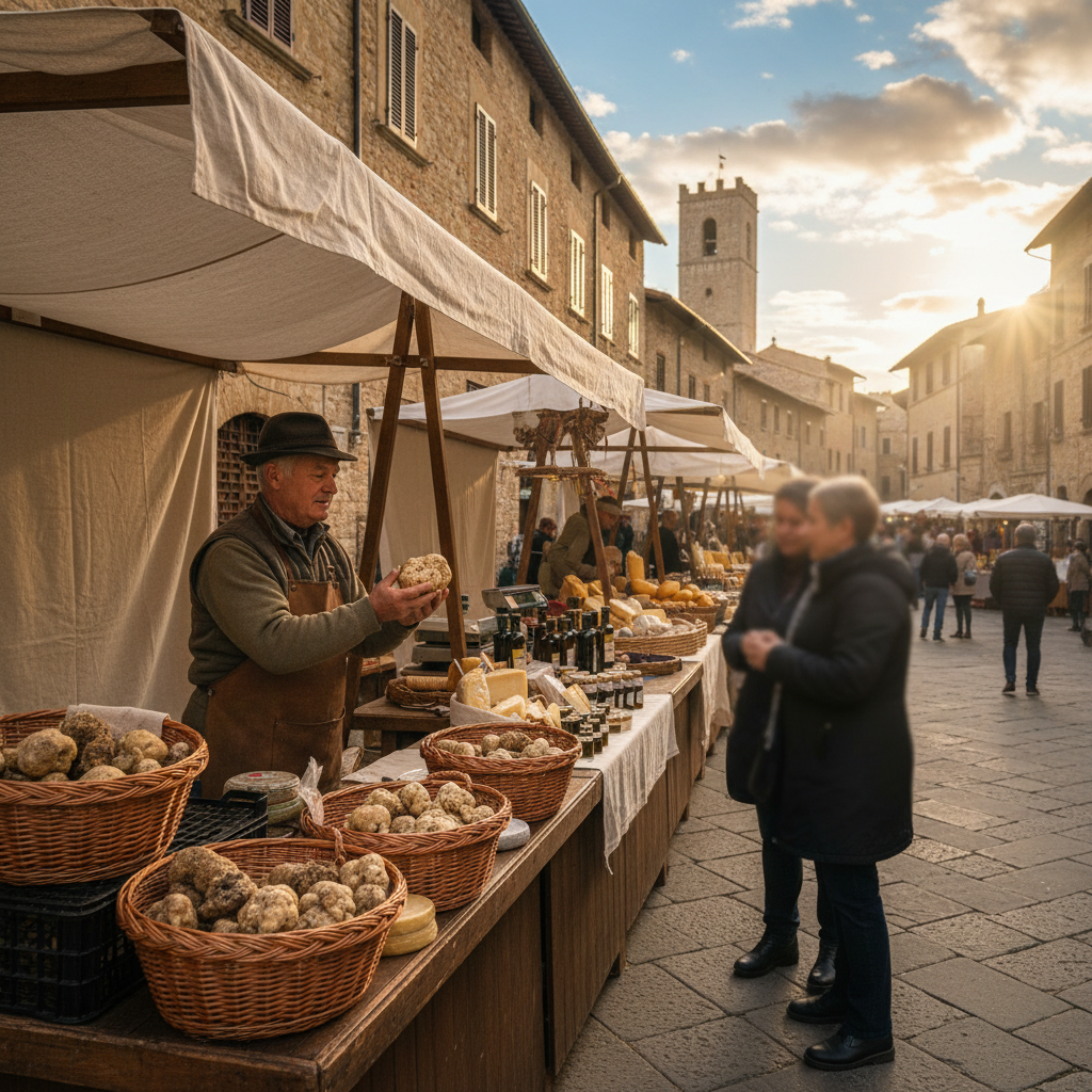 Immagine di copertina per «La fiera internazionale del tartufo bianco di Acqualagna» a Tuscania — Tuscia viterbese
