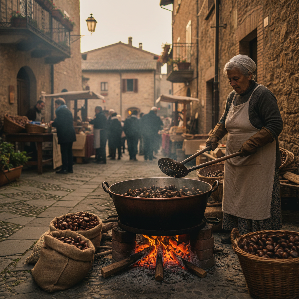 Immagine di copertina per «Festa della Castagna» a Bagnoregio — Tuscia viterbese