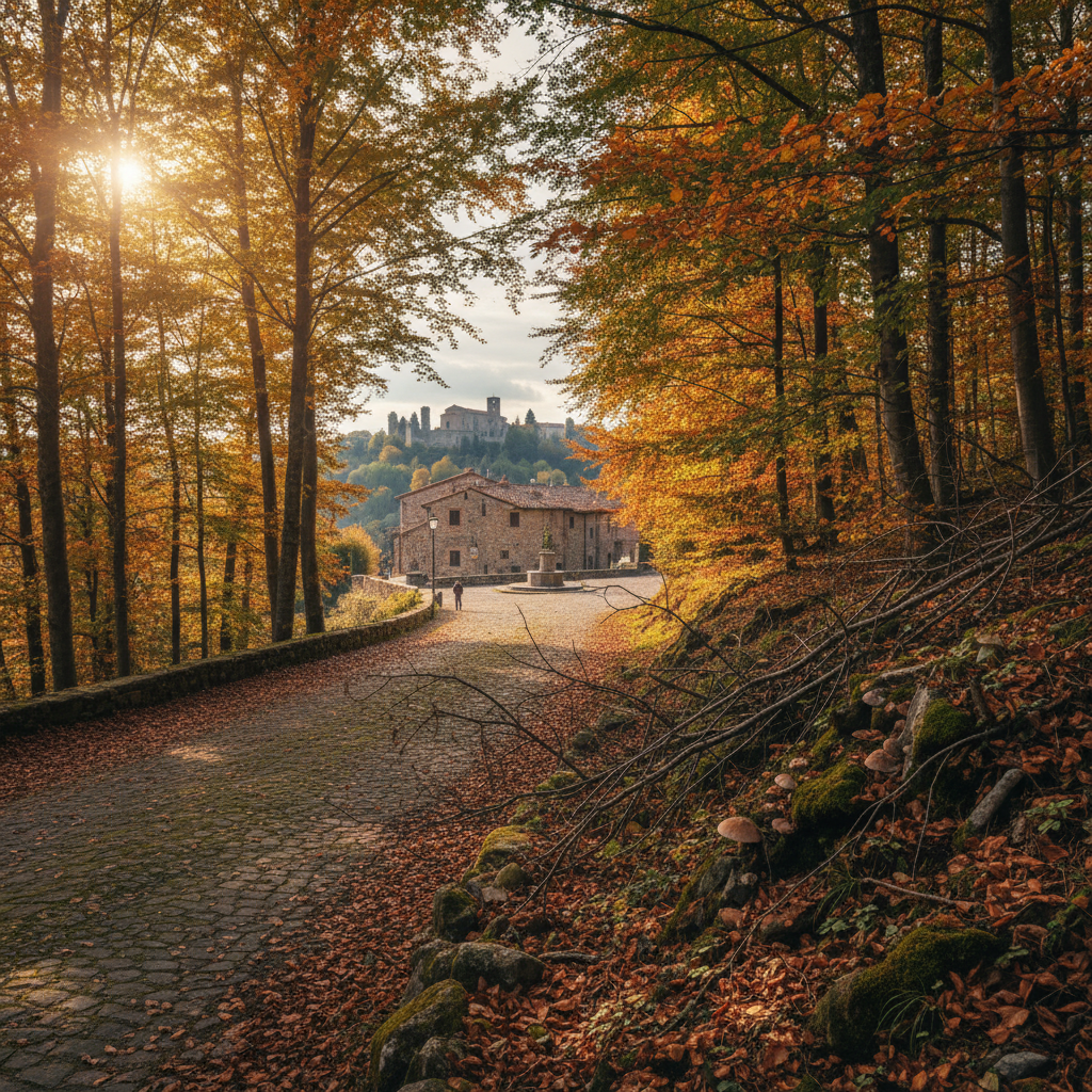 Immagine di copertina per «Tuscia viterbese: viaggio tra natura, terme e sapori d'autunno» a Caprarola — Tuscia viterbese