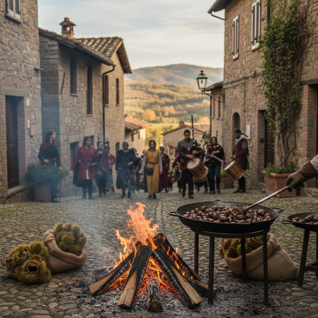 Immagine di copertina per «Sagra delle Castagne» a Soriano nel Cimino — Tuscia viterbese