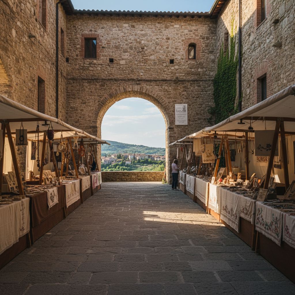 Immagine di copertina per «Alla Corte del Castello – Mercatino artistico» a Soriano nel Cimino — Tuscia viterbese