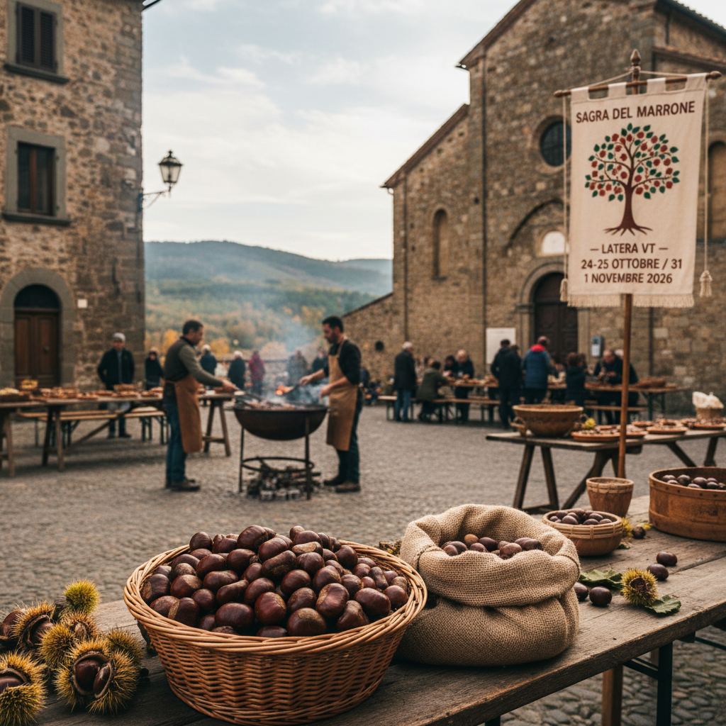 Immagine di copertina per «Sagra del Marrone» a Latera — Tuscia viterbese