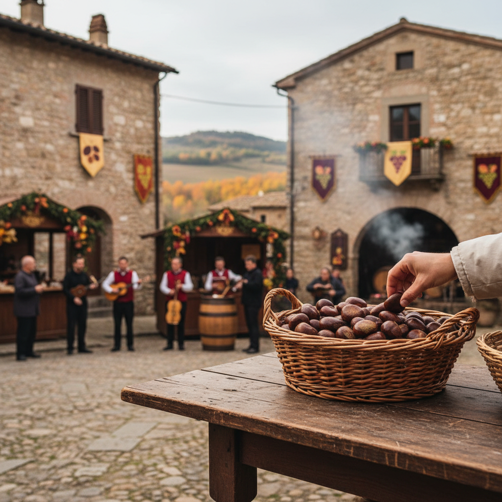 Immagine di copertina per «Giornate della Castagna» a Canepina — Tuscia viterbese