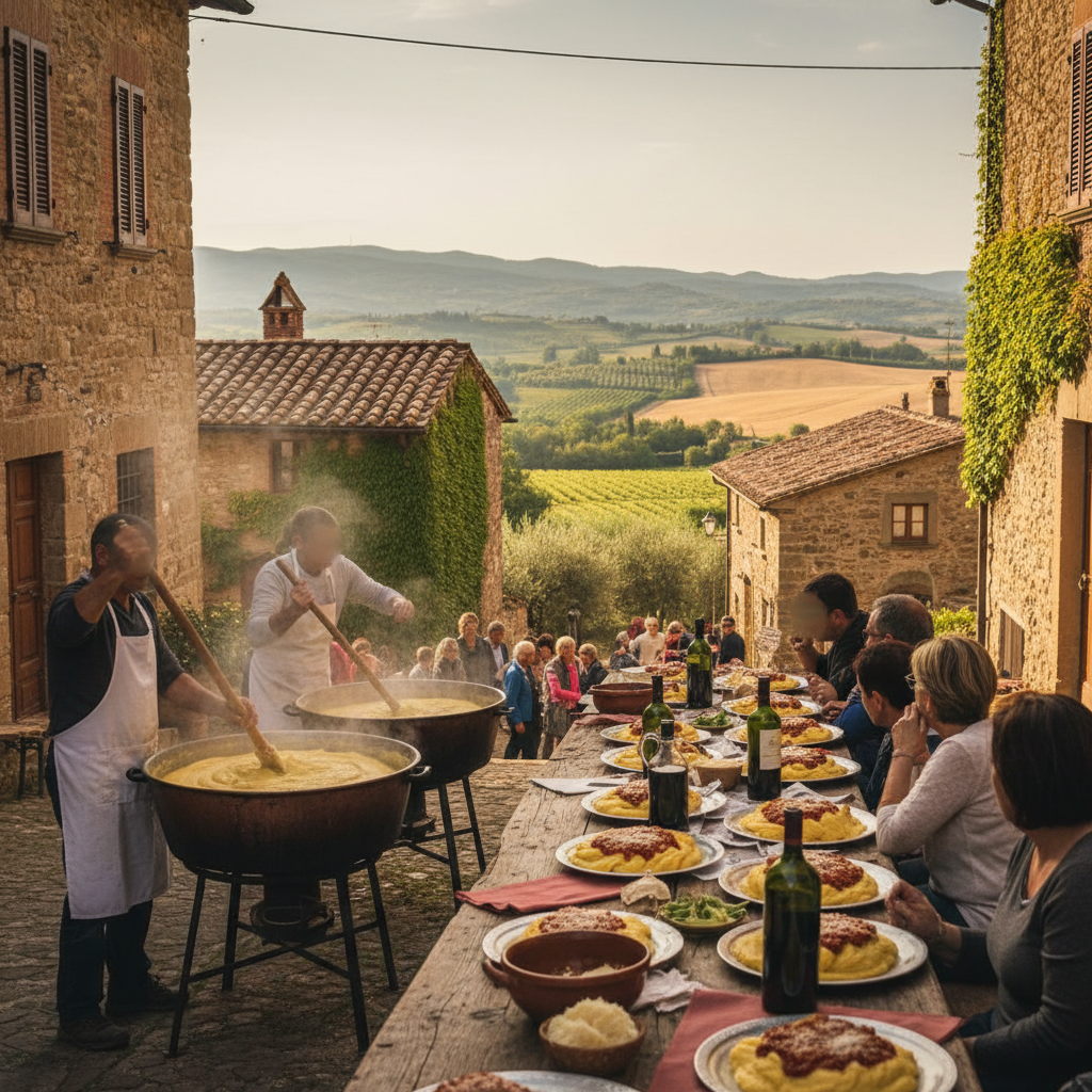 Immagine di copertina per «Sagra della Polenta a Nazzano» a Caprarola — Tuscia viterbese
