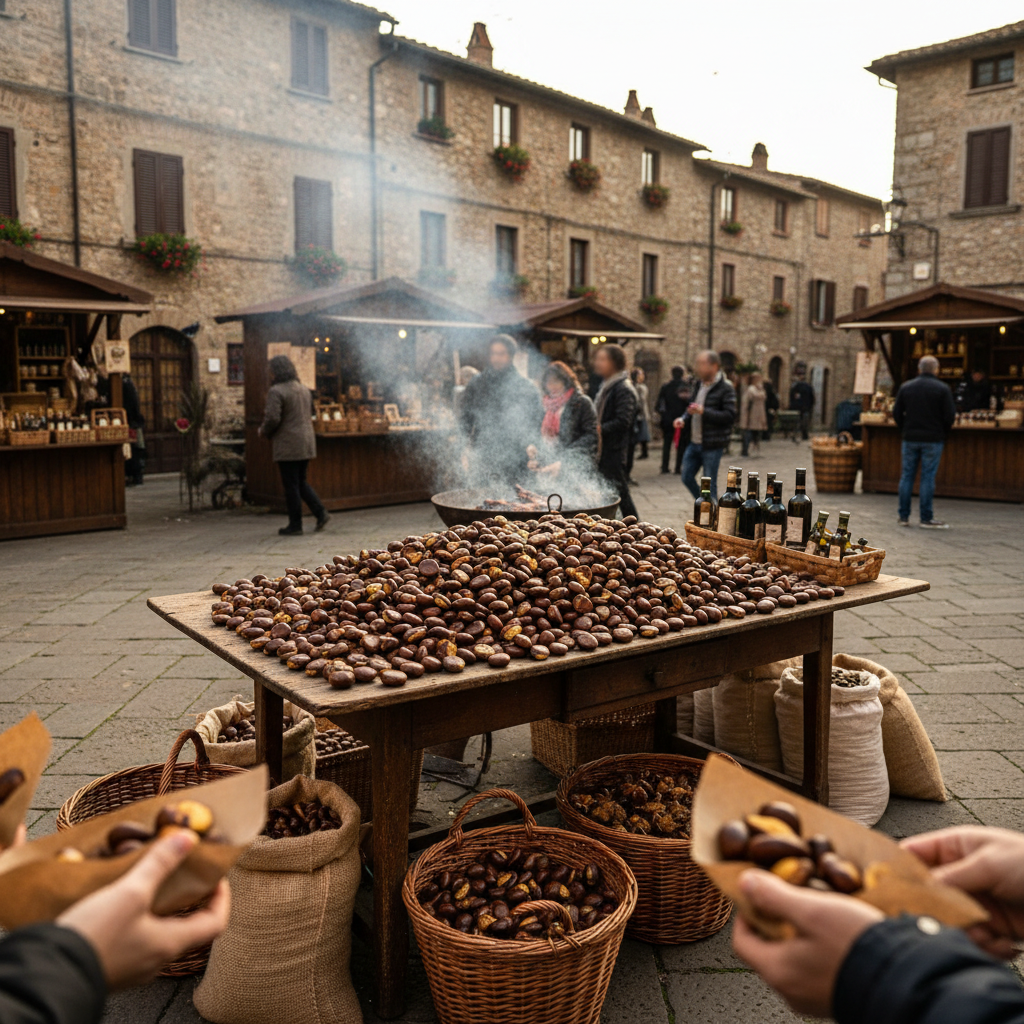 Immagine di copertina per «Sagra della Castagna a Montelanico» a Ronciglione — Tuscia viterbese
