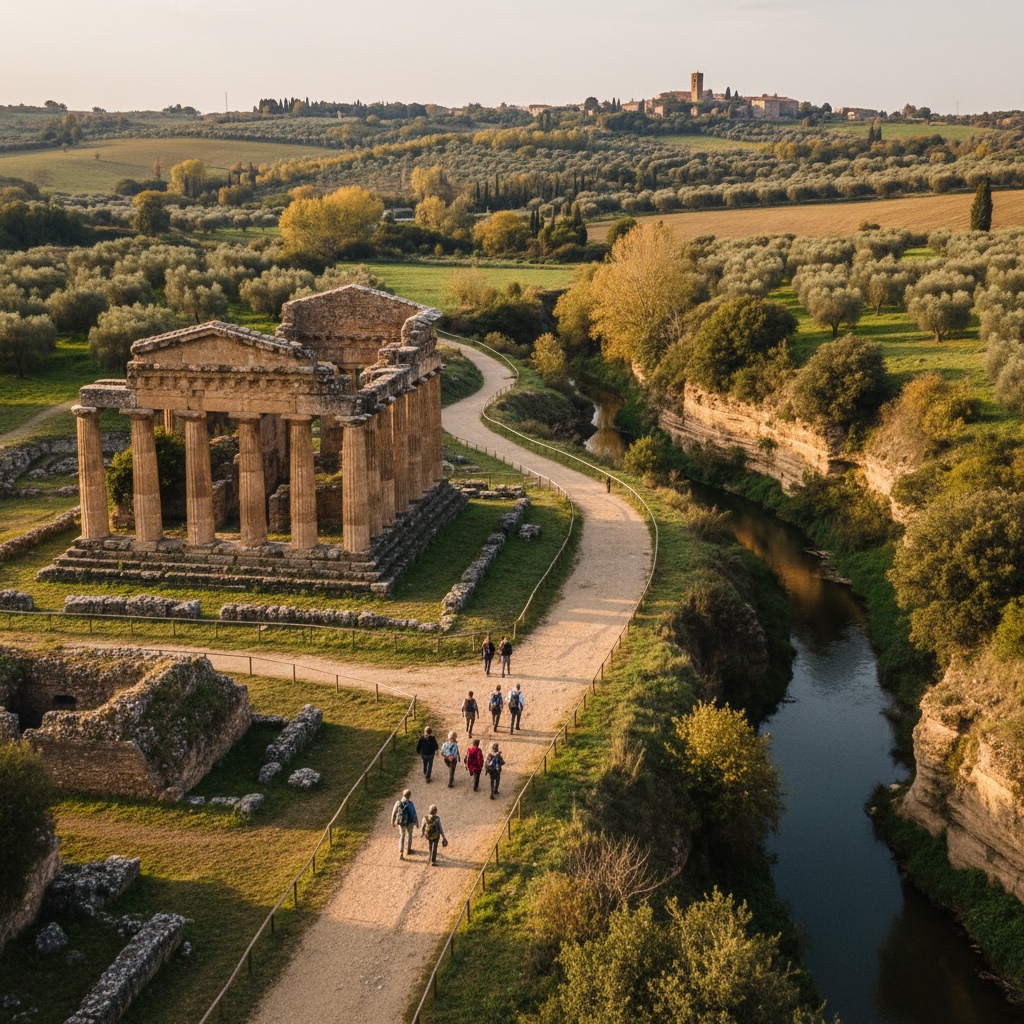 Immagine di copertina per «Escursione al Parco archeologico – naturalistico» a Bagnoregio — Tuscia viterbese