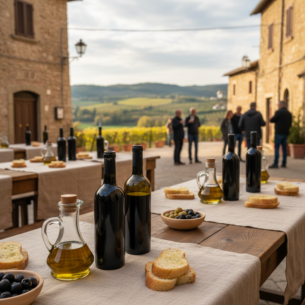 Immagine di copertina per «Festa dell’Olio e del Vino Novello» a Vignanello — Tuscia viterbese
