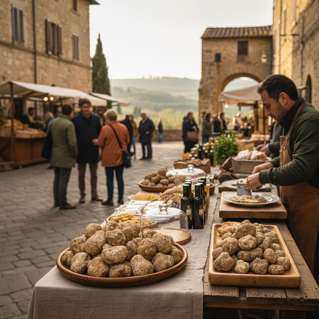 Immagine di copertina per «La fiera internazionale del tartufo bianco di Acqualagna» a Tuscania — Tuscia viterbese