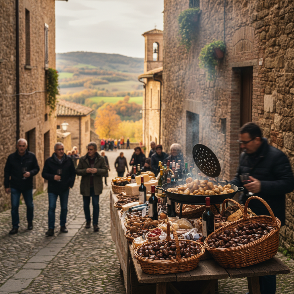 Immagine di copertina per «Festa della Castagna» a Bagnoregio — Tuscia viterbese