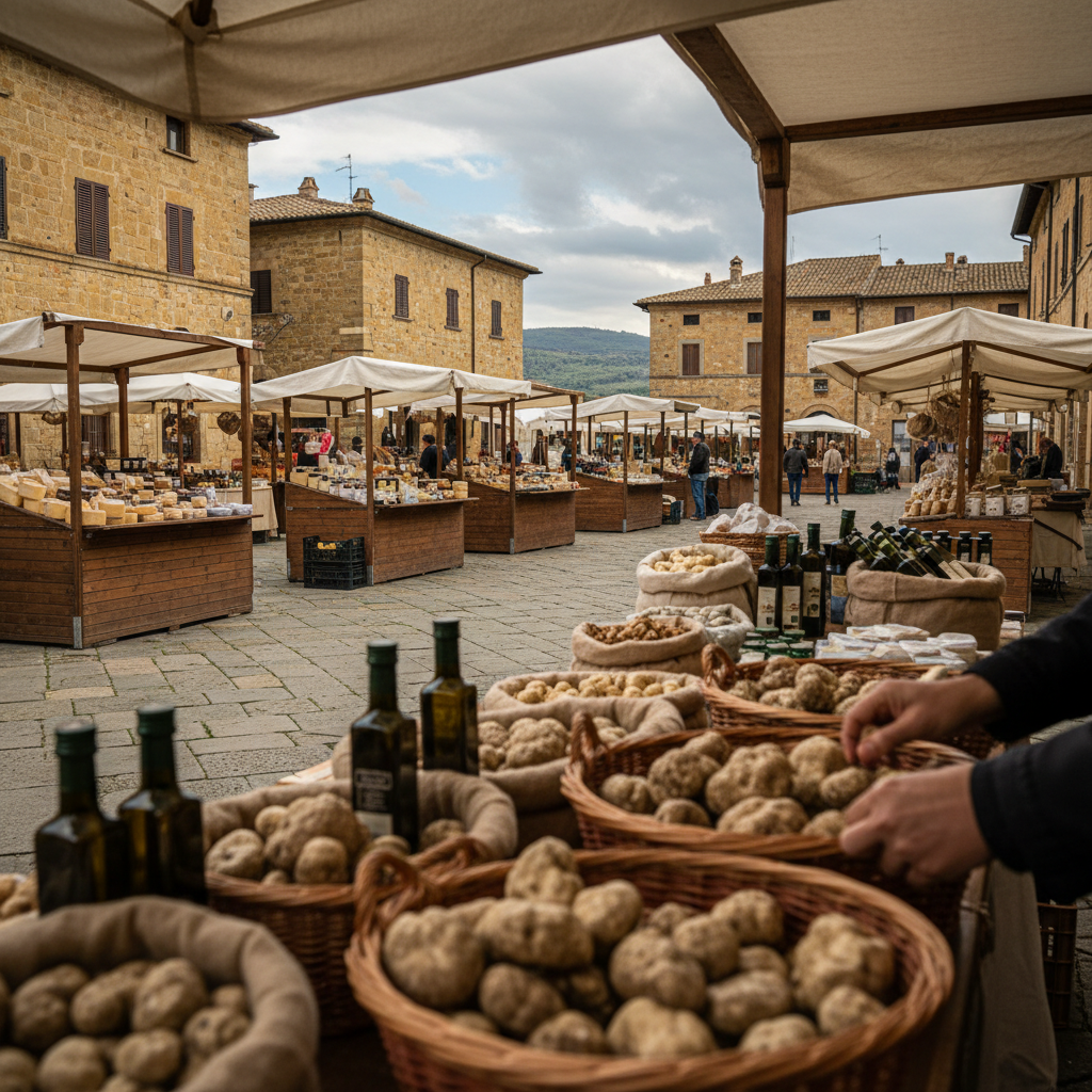Immagine di copertina per «La fiera internazionale del tartufo bianco di Acqualagna» a Tuscania — Tuscia viterbese
