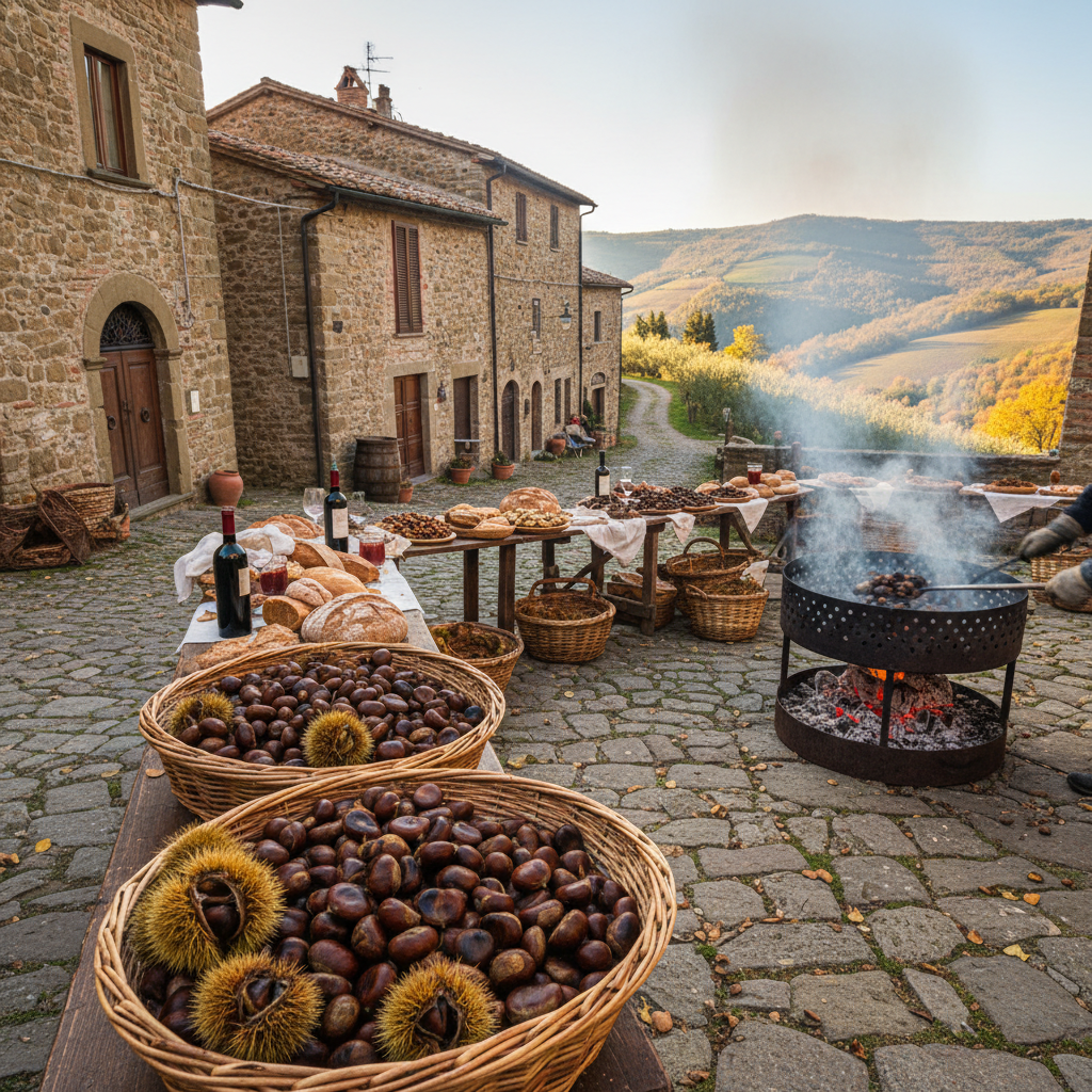 Immagine di copertina per «Sagra del Marrone di Latera» a Latera — Tuscia viterbese