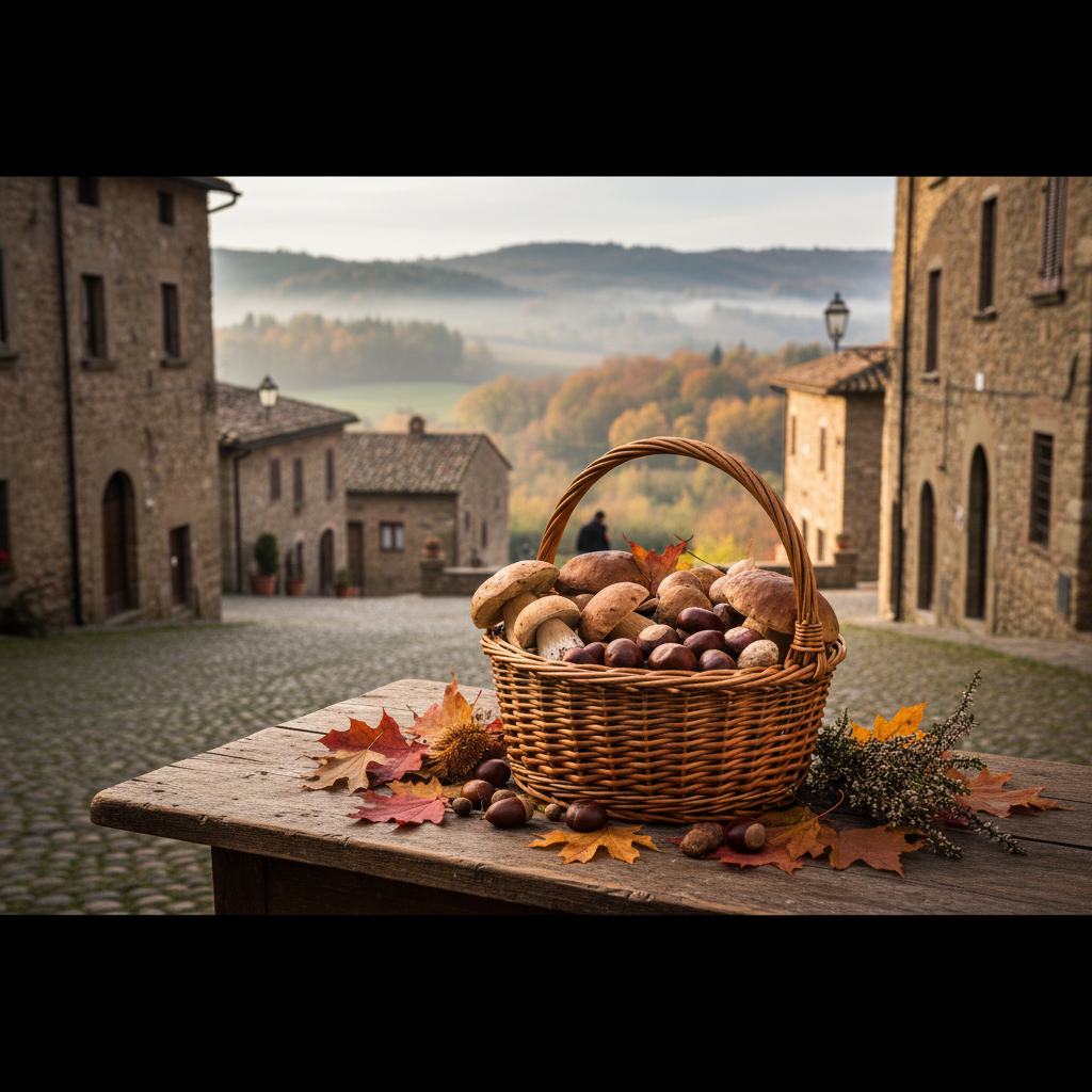 Immagine di copertina per «Festa del fungo e della castagna» a Caprarola — Tuscia viterbese