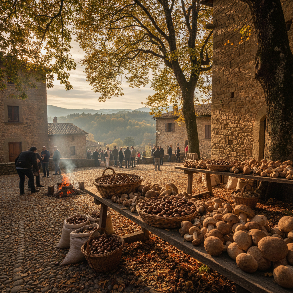 Immagine di copertina per «Sagra della Castagna e del fungo porcino a San Martino al Cimino» a Viterbo — Tuscia viterbese