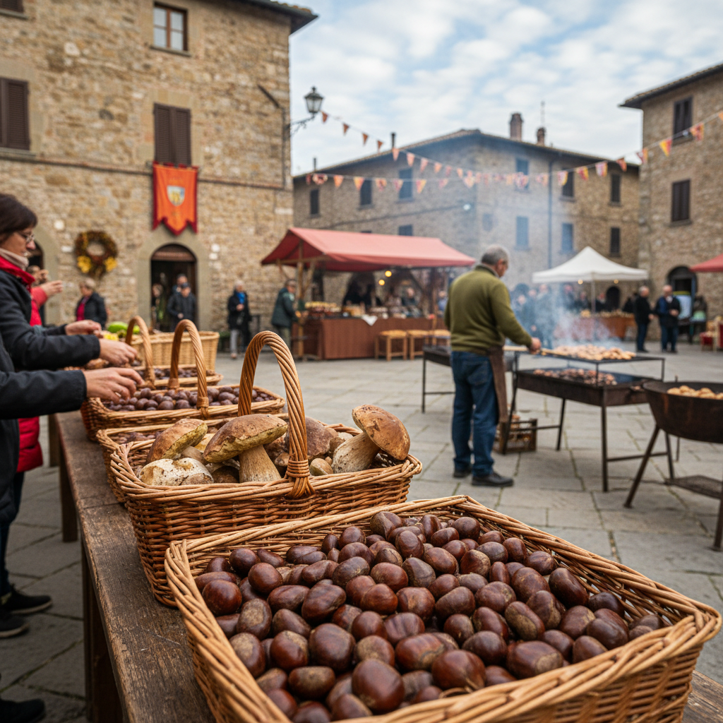 Immagine di copertina per «Sagra della Castagna e del Fungo Porcino a San Martino al Cimino» a Viterbo — Tuscia viterbese