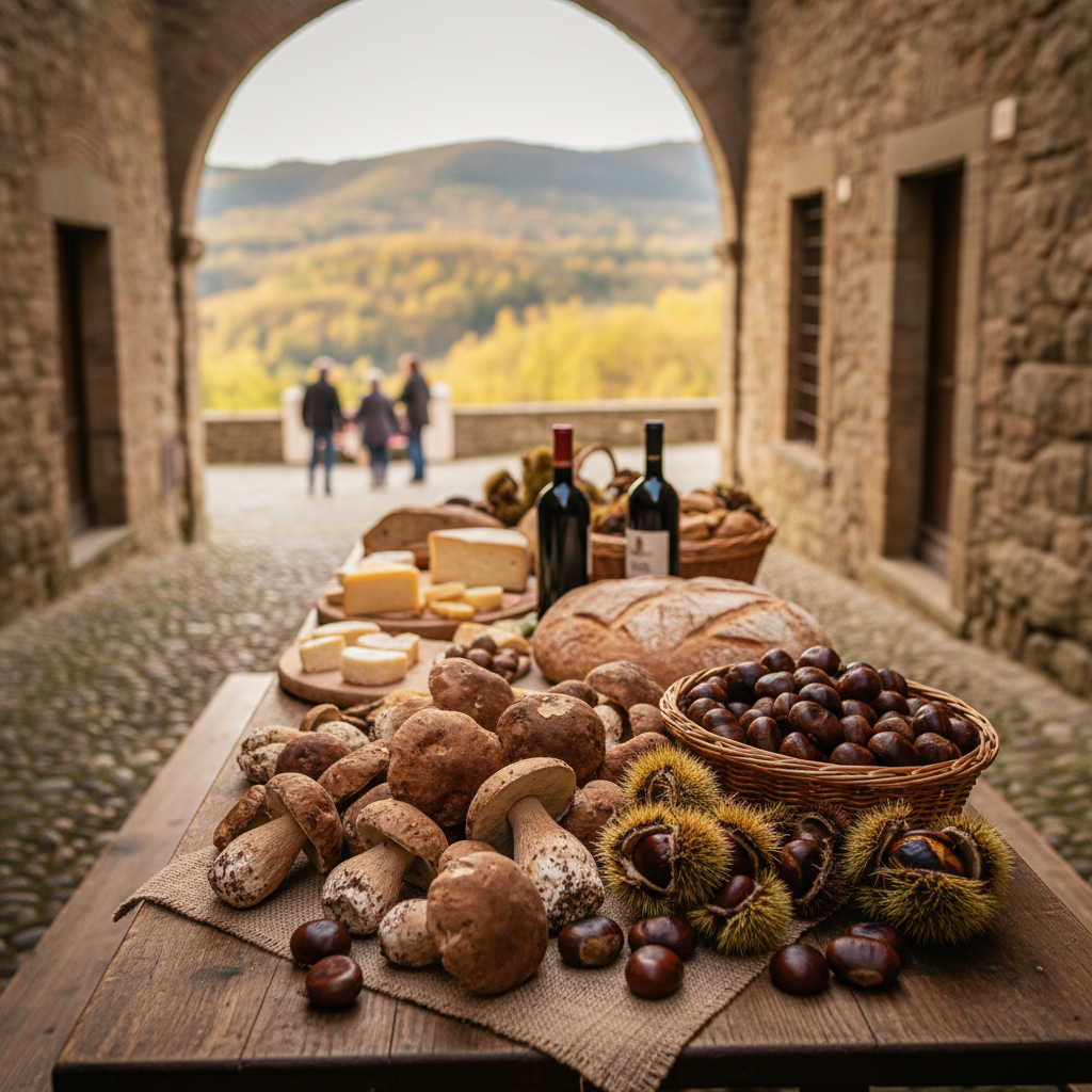 Immagine di copertina per «Festa del fungo e della castagna» a Ronciglione — Tuscia viterbese