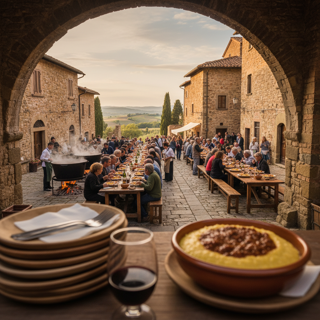 Immagine di copertina per «Sagra della Polenta a Nazzano» a Ronciglione — Tuscia viterbese
